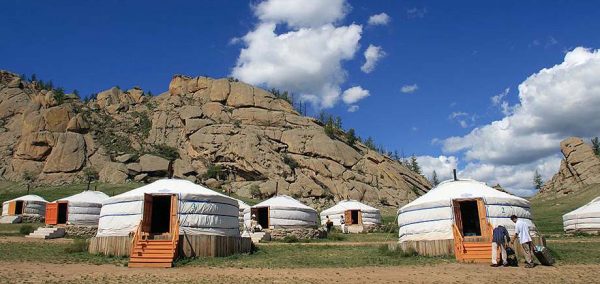 Tourist Ger Camp, Mongolia