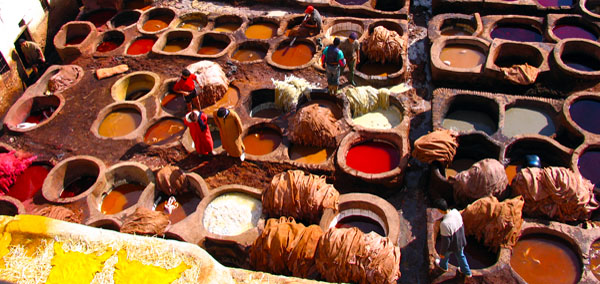 Dye Pits Morocco Tour