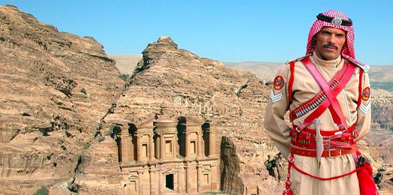 Jordanian Soldier Oman & Jordan Tour