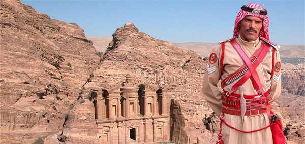 Jordanian Guard Petra